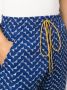 RHUDE Shorts met geometrische print Blauw - Thumbnail 5
