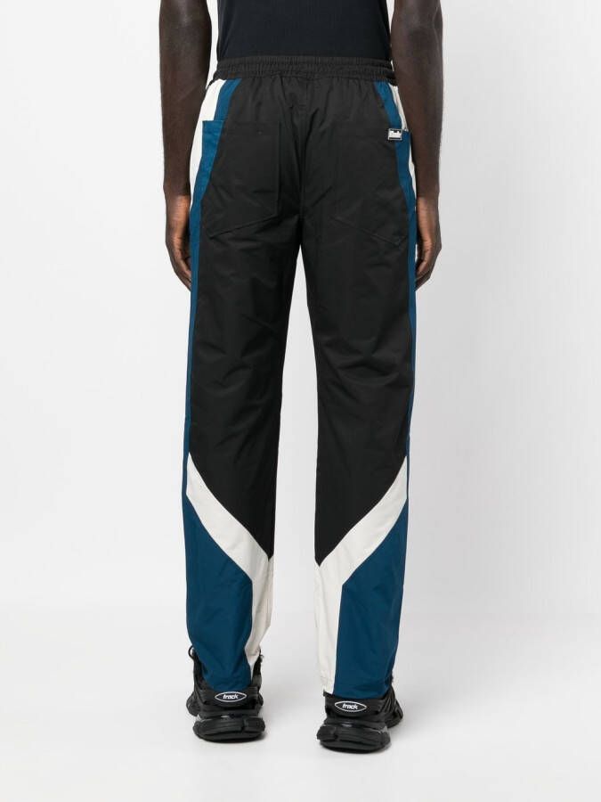 RHUDE Trainingsbroek met colourblocking Zwart