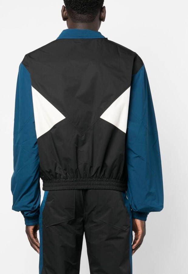 RHUDE Sportjack met colourblocking Zwart