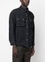 RHUDE Denim shirtjack Zwart - Thumbnail 3