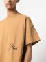 RHUDE T-shirt met geborduurd logo Bruin - Thumbnail 5