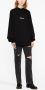 RHUDE Sweater met geborduurd logo Zwart - Thumbnail 2