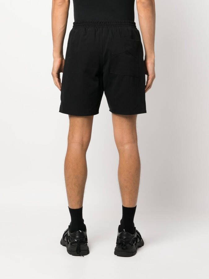 RHUDE Shorts met trekkoordtaille Zwart