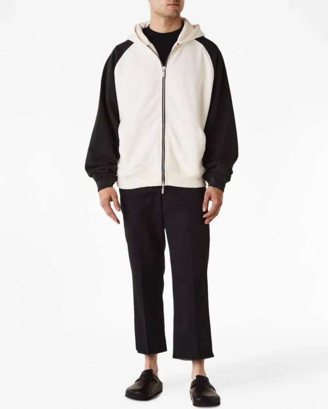 RHUDE Hoodie met rits Zwart