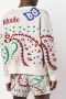 RHUDE Intarsia gebreide trui Beige - Thumbnail 4
