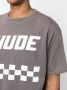 RHUDE Katoenen T-shirt Grijs - Thumbnail 5