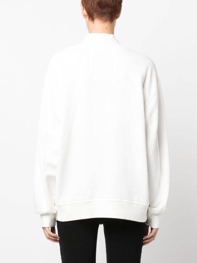 RHUDE Sweater met geborduurd logo Wit