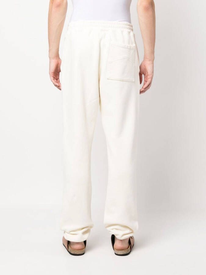RHUDE Trainingsbroek met geborduurd logo Wit