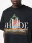 RHUDE T-shirt met grafische print Zwart - Thumbnail 5