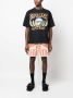 RHUDE T-shirt met logoprint Zwart - Thumbnail 2