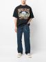 RHUDE T-shirt met logoprint Zwart - Thumbnail 2