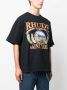 RHUDE T-shirt met logoprint Zwart - Thumbnail 3