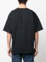 RHUDE T-shirt met logoprint Zwart - Thumbnail 4