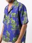 RHUDE Overhemd met palmboomprint Blauw - Thumbnail 5