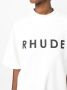 RHUDE T-shirt met logo Wit - Thumbnail 5