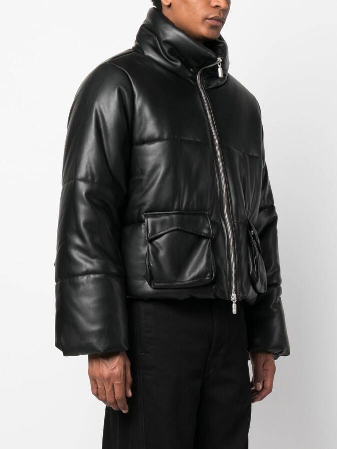 RHUDE Gewatteerd jack Zwart