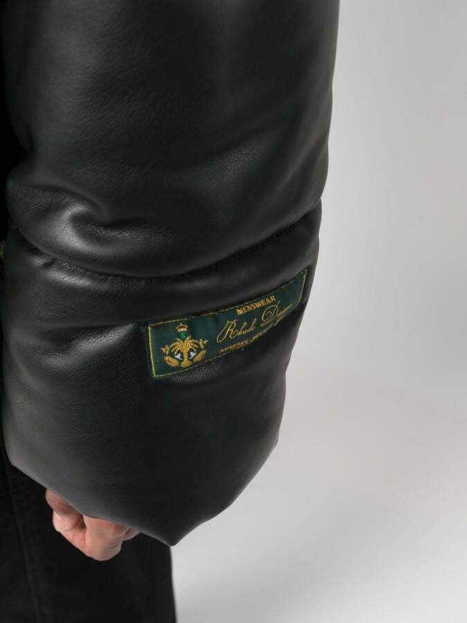 RHUDE Gewatteerd jack Zwart