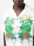 RHUDE Overhemd met korte mouwen Beige - Thumbnail 5