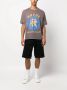 RHUDE Katoenen T-shirt Grijs - Thumbnail 2