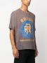 RHUDE Katoenen T-shirt Grijs - Thumbnail 3