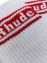 RHUDE Sokken met geborduurd logo Wit - Thumbnail 2
