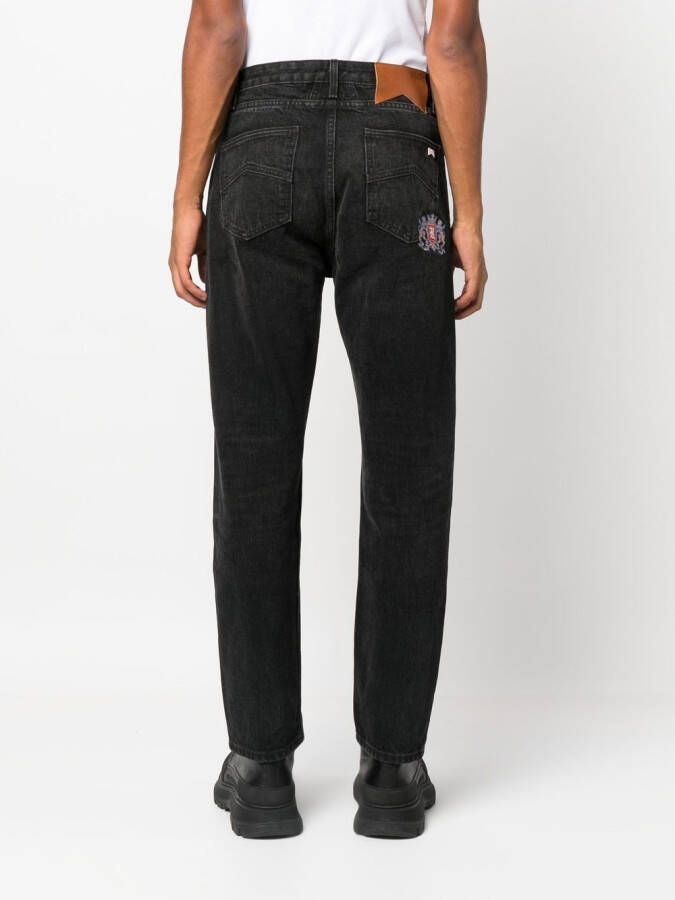 RHUDE Straight jeans Zwart