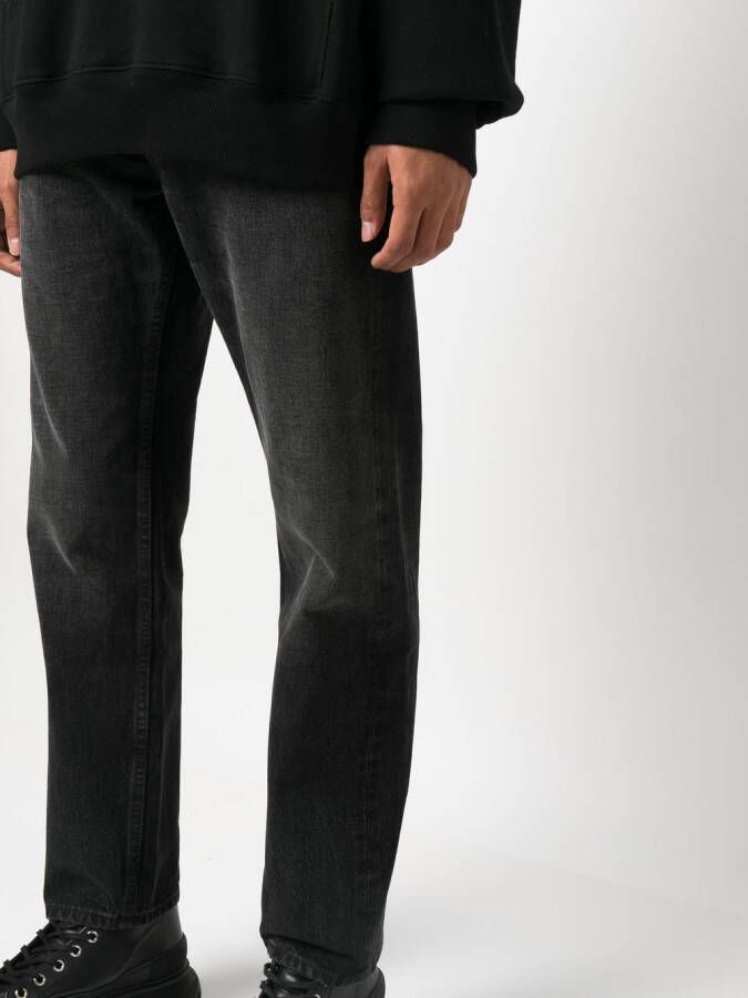RHUDE Straight jeans Zwart