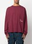 RHUDE Sweater met logoprint Rood - Thumbnail 3