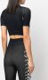 RHUDE T-shirt met logoprint Zwart - Thumbnail 4