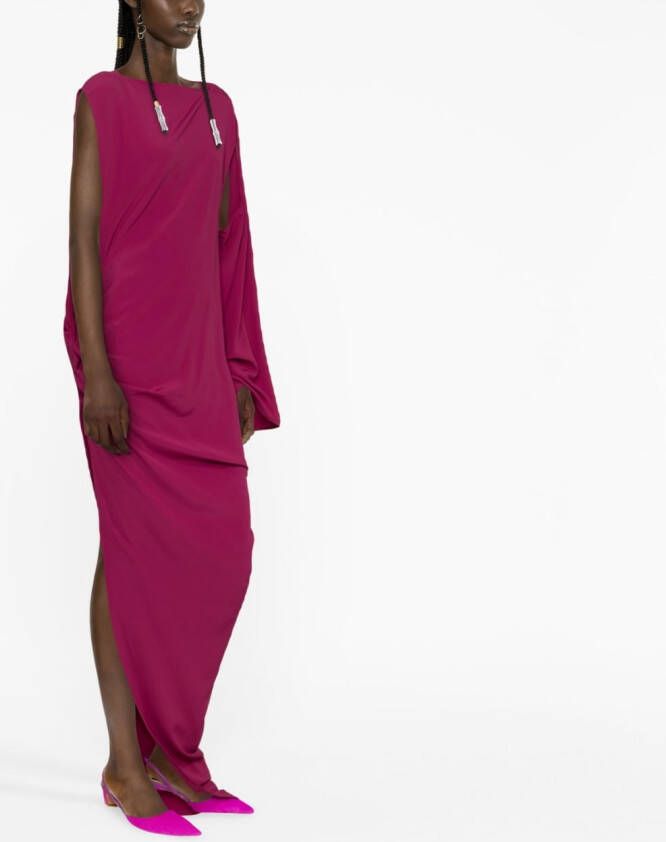 Rick Owens Asymmetrische jurk Roze