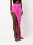 Rick Owens Asymmetrische maxi-rok Roze - Thumbnail 3