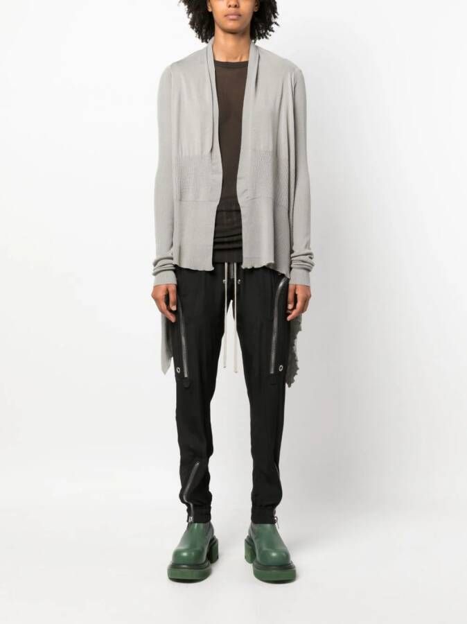 Rick Owens Asymmetrische vest Grijs