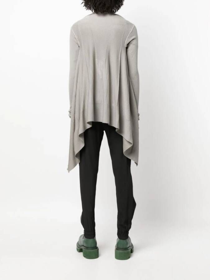 Rick Owens Asymmetrische vest Grijs
