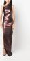 Rick Owens Asymmetrische avondjurk Bruin - Thumbnail 2