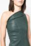 Rick Owens Asymmetrische mini-jurk Groen - Thumbnail 5