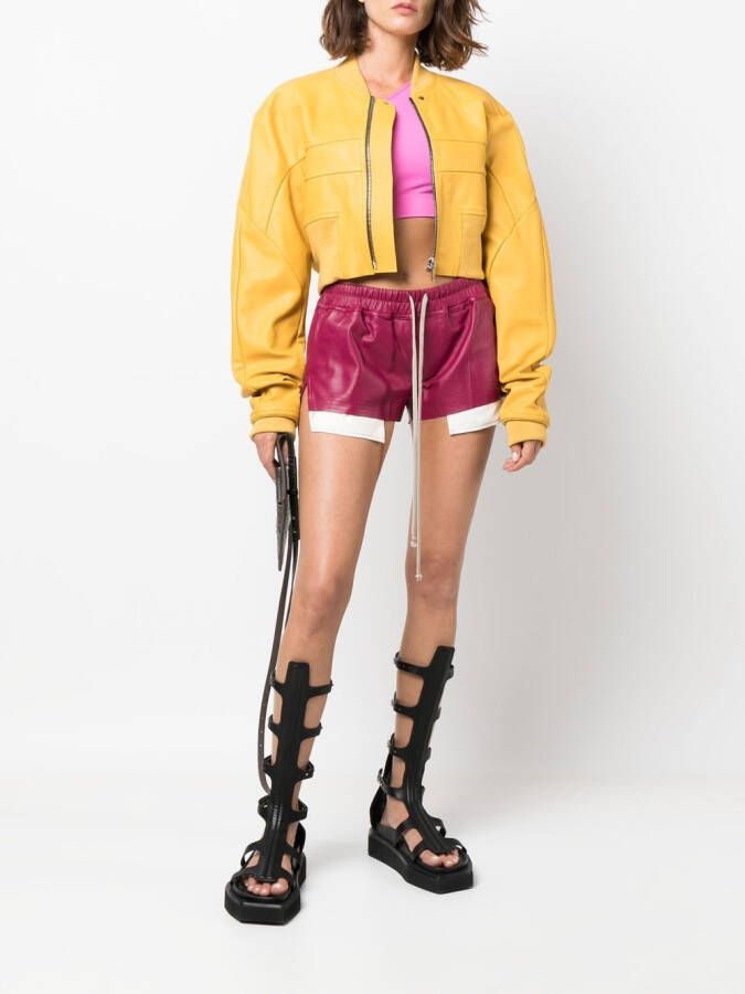 Rick Owens Asymmetrische top Roze