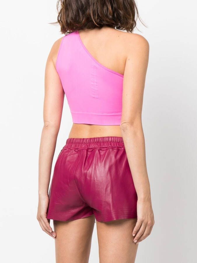 Rick Owens Asymmetrische top Roze