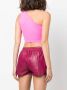 Rick Owens Asymmetrische top Roze - Thumbnail 4