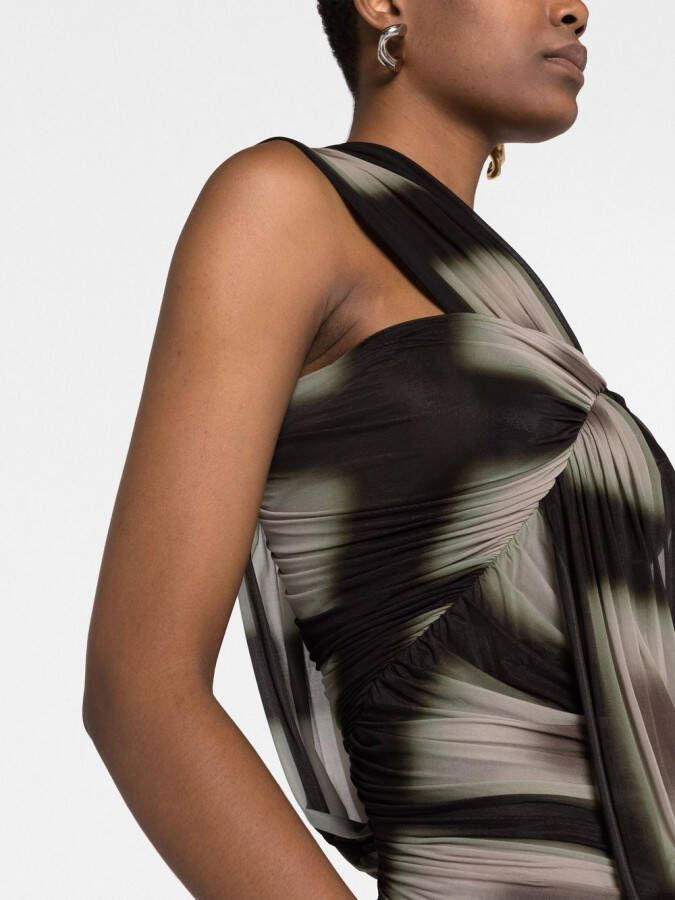 Rick Owens Asymmetrische top Zwart