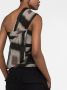 Rick Owens Asymmetrische top Zwart - Thumbnail 5