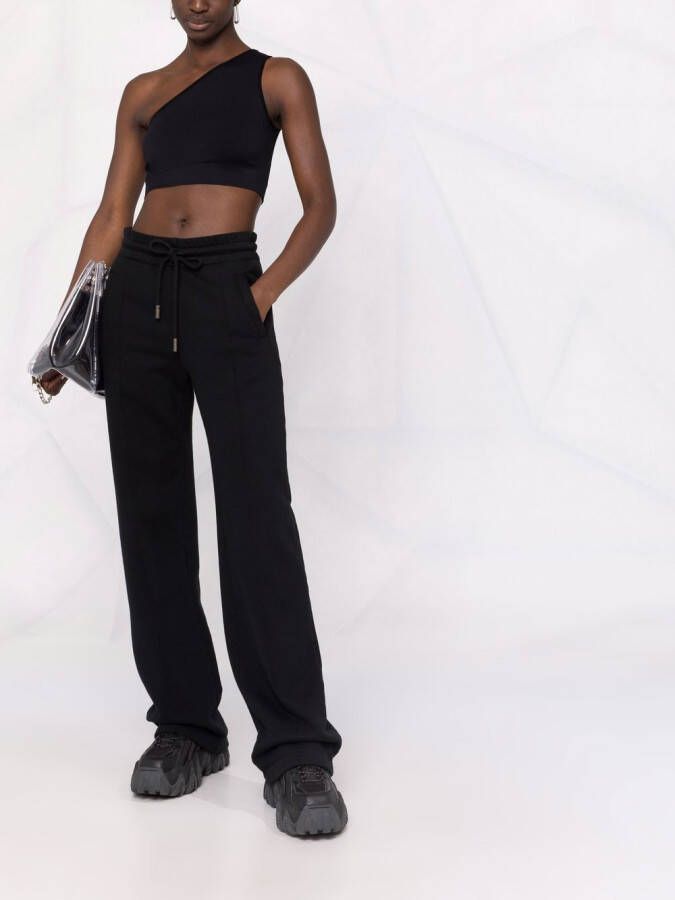 Rick Owens Asymmetrische top Zwart