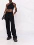 Rick Owens Asymmetrische top Zwart - Thumbnail 2