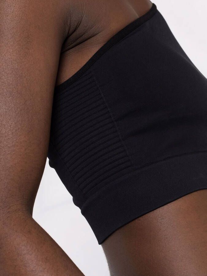 Rick Owens Asymmetrische top Zwart