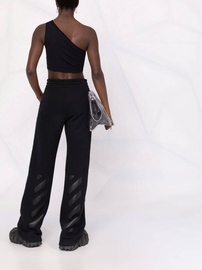 Rick Owens Asymmetrische top Zwart