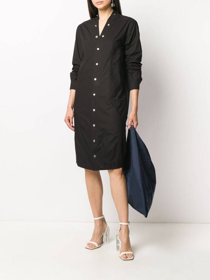 Rick Owens Blousejurk met studs Zwart