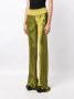 Rick Owens Broek met satijnen afwerking Groen - Thumbnail 3