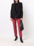 Rick Owens Broek met satijnen afwerking Rood - Thumbnail 2