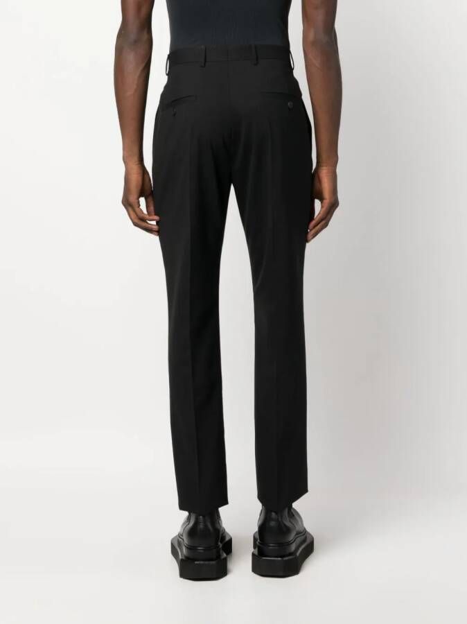 Rick Owens Broek met toelopende pijpen Zwart