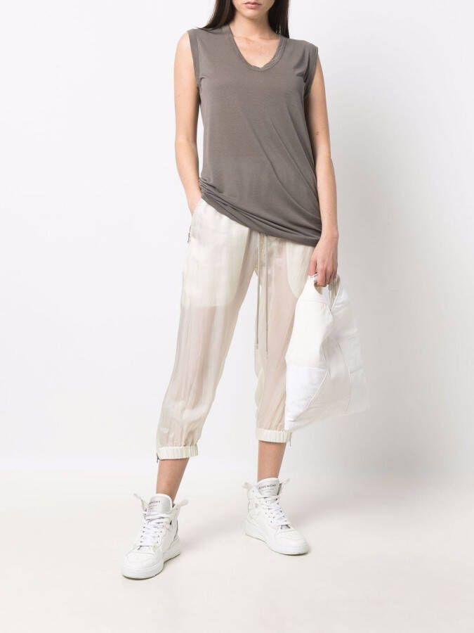 Rick Owens Broek met trekkoord Beige