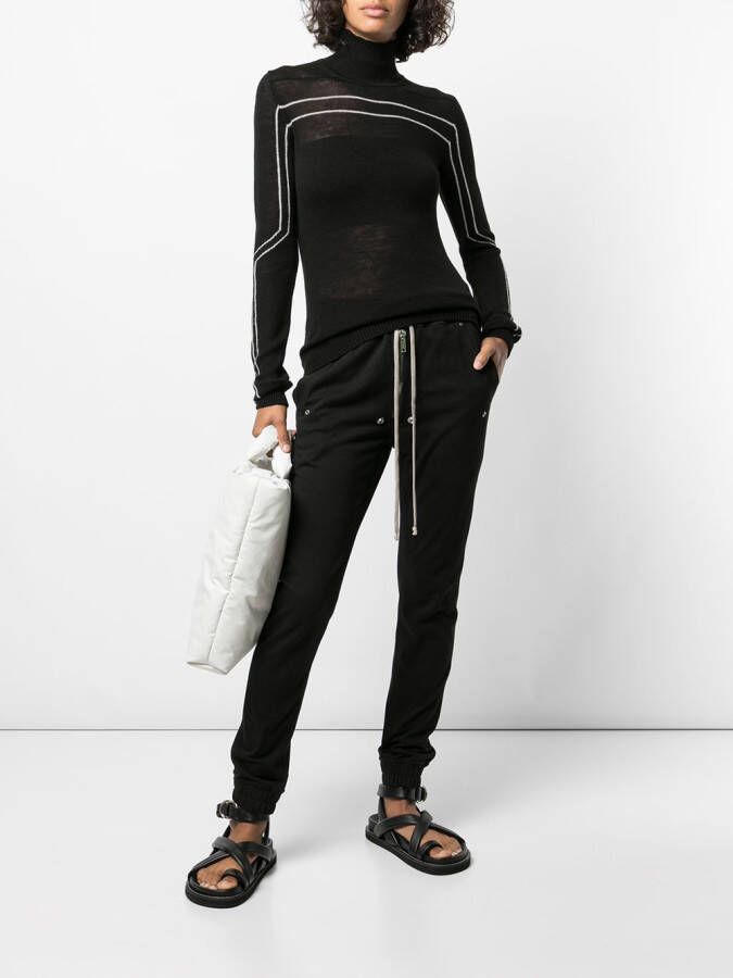 Rick Owens Broek met trekkoord Zwart